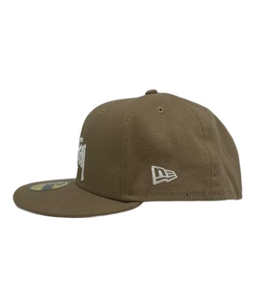 New Era（ニューエラ）New Era (ニューエラ) stussy (ステューシー) AUTHENTIC CAP ブラウンの古着・服飾アイテム