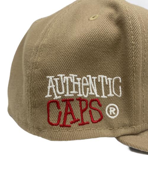 New Era（ニューエラ）New Era (ニューエラ) stussy (ステューシー) AUTHENTIC CAP ブラウンの古着・服飾アイテム