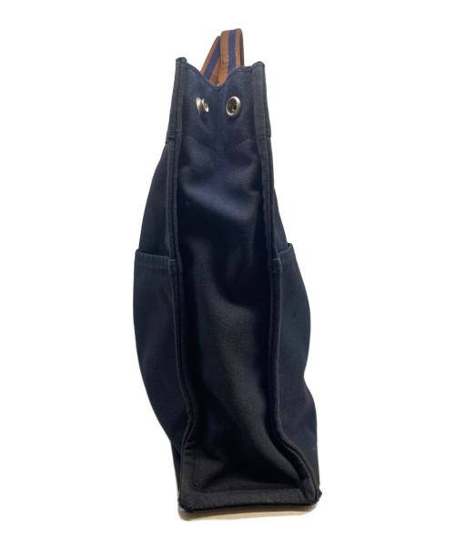 HERMES（エルメス）HERMES (エルメス) フールトゥMM ネイビー×ブラウンの古着・服飾アイテム