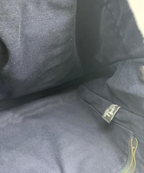 HERMES（エルメス）HERMES (エルメス) フールトゥMM ネイビー×ブラウンの古着・服飾アイテム