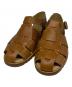 PARABOOT（パラブーツ）の古着「Pacific グルカサンダル」｜ブラウン