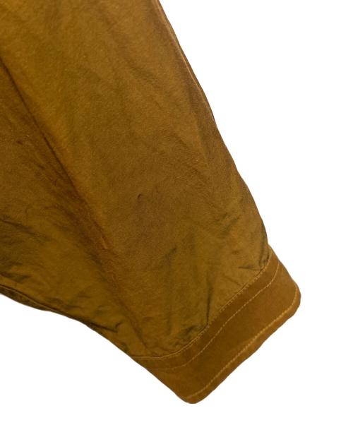 WHITE MOUNTAINEERING（ホワイトマウンテ二アニング）WHITE MOUNTAINEERING (ホワイトマウンテ二アニング) REPOSE WEARバンドカラーシャツ ブラウン サイズ:3の古着・服飾アイテム