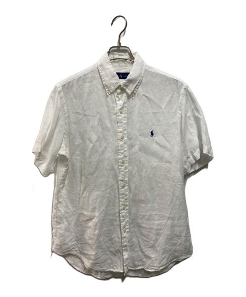 RALPH LAUREN（ラルフローレン）RALPH LAUREN (ラルフローレン) 00's リネンシャツ ホワイト サイズ:Ｍの古着・服飾アイテム