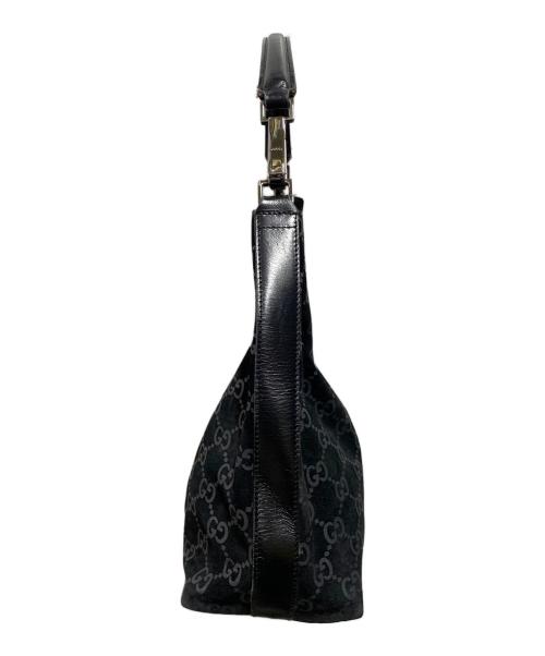 GUCCI（グッチ）GUCCI (グッチ) ワンハンドルショルダーバッグ ブラックの古着・服飾アイテム