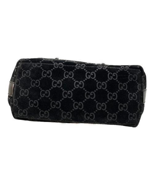GUCCI（グッチ）GUCCI (グッチ) ワンハンドルショルダーバッグ ブラックの古着・服飾アイテム