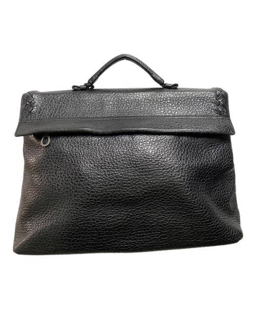 BOTTEGA VENETA（ボッテガベネタ）BOTTEGA VENETA (ボッテガベネタ) ビジネスバッグ ブラックの古着・服飾アイテム