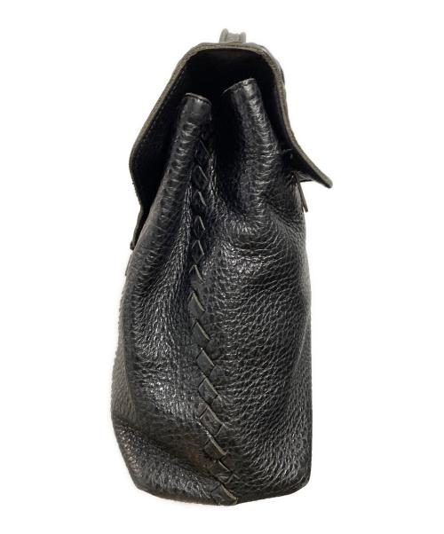 BOTTEGA VENETA（ボッテガベネタ）BOTTEGA VENETA (ボッテガベネタ) ビジネスバッグ ブラックの古着・服飾アイテム