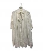 FOR flowers of romanceフォー フラワーズオブロマンス）の古着「シャツワンピース」｜ホワイト