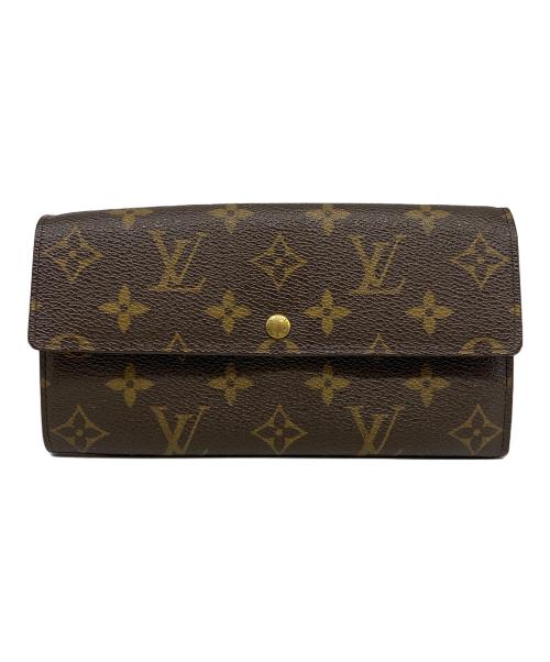 LOUIS VUITTON（ルイ ヴィトン）LOUIS VUITTON (ルイ ヴィトン) 長財布 ブラウンの古着・服飾アイテム