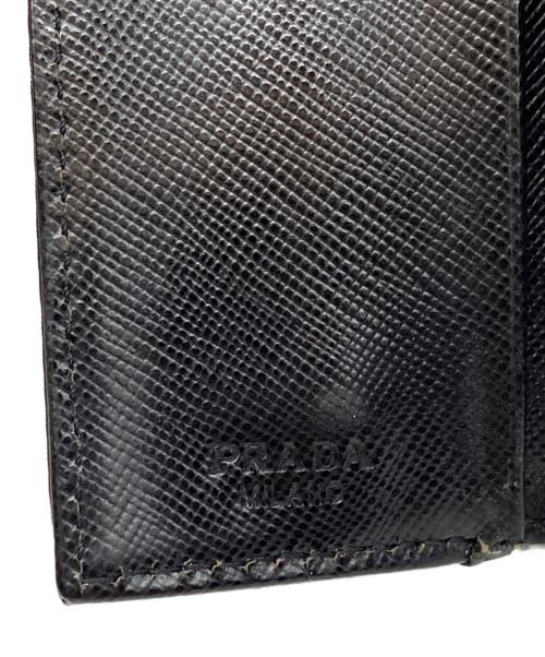 PRADA（プラダ）PRADA (プラダ) DEPOS6連キーケース ブラックの古着・服飾アイテム