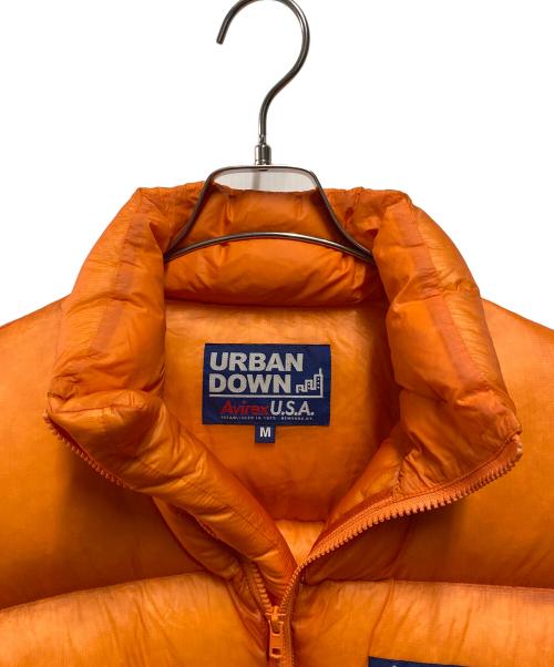 AVIREX（アヴィレックス）AVIREX (アヴィレックス) URBAN DOWN JACKET オレンジ サイズ:Ｍの古着・服飾アイテム