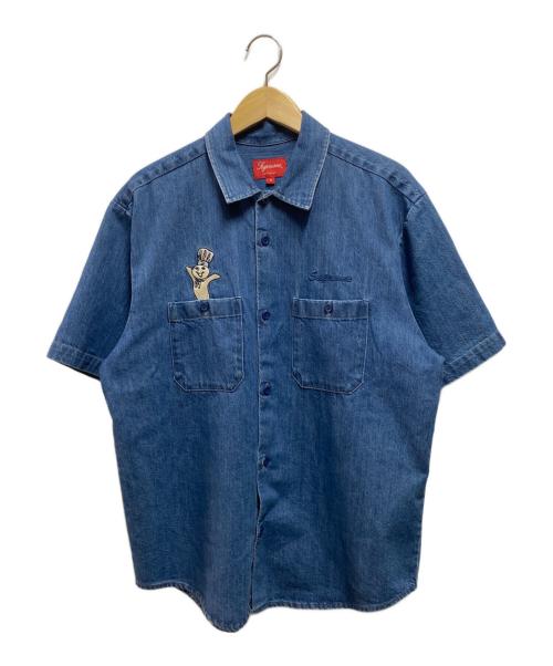 SUPREME（シュプリーム）SUPREME (シュプリーム) Doughboy S/S Work Shirt インディゴ サイズ:Sの古着・服飾アイテム