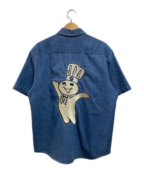 SUPREME（シュプリーム）SUPREME (シュプリーム) Doughboy S/S Work Shirt インディゴ サイズ:Sの古着・服飾アイテム
