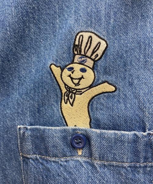 SUPREME（シュプリーム）SUPREME (シュプリーム) Doughboy S/S Work Shirt インディゴ サイズ:Sの古着・服飾アイテム