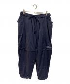 Stripes For Creativeストライプ フォー クリエイティブ）の古着「25SS SUPER WIDE DETACHABLE PANTS」｜ネイビー