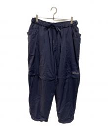 Stripes For Creative（ストライプ フォー クリエイティブ）の古着「25SS SUPER WIDE DETACHABLE PANTS」｜ネイビー