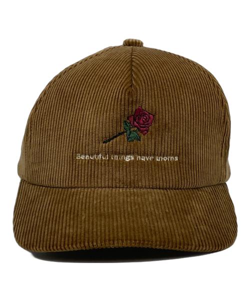 THE H.W.DOG&CO.（エイチダブリュードッグアンドコー）THE H.W.DOG&CO. (エイチダブリュードッグアンドコー) ROSE M CAP ブラウンの古着・服飾アイテム