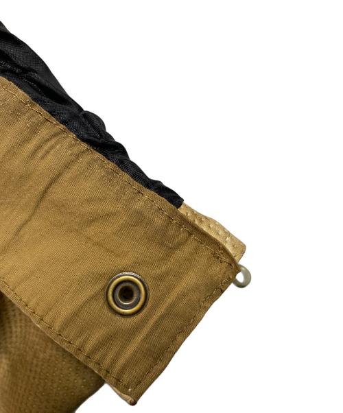 DIESEL（ディーゼル）DIESEL (ディーゼル) L-CLIME パンチングレザージャケット ベージュ サイズ:46の古着・服飾アイテム