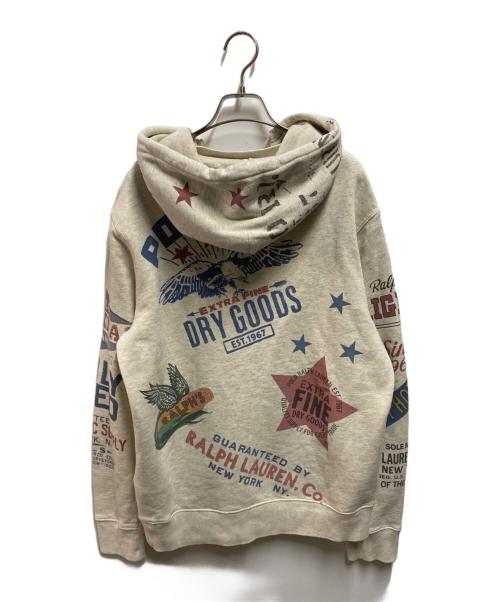 POLO RALPH LAUREN（ポロ・ラルフローレン）POLO RALPH LAUREN (ポロ・ラルフローレン) 後付けフーディー グレー サイズ:Ｍの古着・服飾アイテム