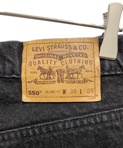 LEVI'S（リーバイス）LEVI'S (リーバイス) 90's 550 デニムショーツ ブラック サイズ:38の古着・服飾アイテム