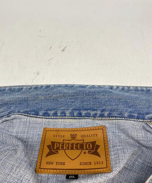 Schott（ショット）Schott (ショット) 16oz 2nd Denim Jacket インディゴ サイズ:2XLの古着・服飾アイテム