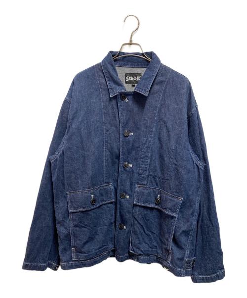 Schott（ショット）Schott (ショット) NEP DENIM WORK JACKET インディゴ サイズ:2XLの古着・服飾アイテム