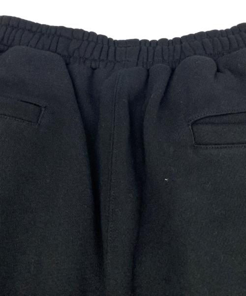 dDdDdDd（デー）dDdDdDd (デー) WIDE TAPERED SWEAT PANTS ブラック サイズ:Sの古着・服飾アイテム