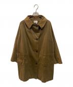 GALLEGO DESPORTESギャレゴデスポート）の古着「マンスタイルトレンチ オーバーサイズコート」｜ブラウン