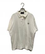 FRED PERRYフレッドペリー）の古着「ポロシャツ」｜ホワイト