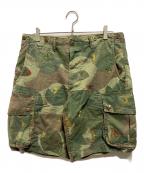 POLO RALPH LAURENポロ・ラルフローレン）の古着「ブラッシュカモカーゴハーフパンツ」｜グリーン