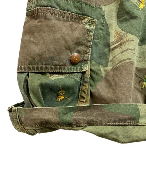 POLO RALPH LAUREN（ポロ・ラルフローレン）POLO RALPH LAUREN (ポロ・ラルフローレン) ブラッシュカモカーゴハーフパンツ グリーン サイズ:32の古着・服飾アイテム