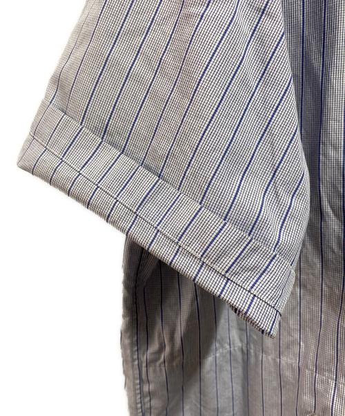 COMME des GARCONS JUNYA WATANABE MAN（コム デ ギャルソン ジュンヤ ワタナベ マン）COMME des GARCONS JUNYA WATANABE MAN (コム デ ギャルソン ジュンヤ ワタナベ マン) ジップシャツ ブルー サイズ:Ｍの古着・服飾アイテム