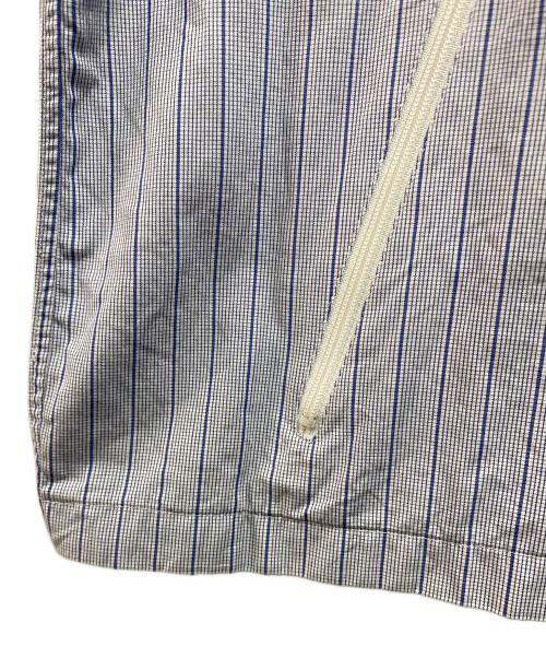 COMME des GARCONS JUNYA WATANABE MAN（コム デ ギャルソン ジュンヤ ワタナベ マン）COMME des GARCONS JUNYA WATANABE MAN (コム デ ギャルソン ジュンヤ ワタナベ マン) ジップシャツ ブルー サイズ:Ｍの古着・服飾アイテム