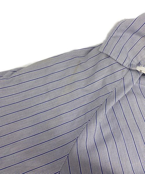 COMME des GARCONS JUNYA WATANABE MAN（コム デ ギャルソン ジュンヤ ワタナベ マン）COMME des GARCONS JUNYA WATANABE MAN (コム デ ギャルソン ジュンヤ ワタナベ マン) ジップシャツ ブルー サイズ:Ｍの古着・服飾アイテム