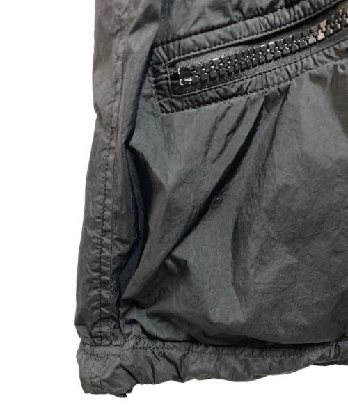 STONE ISLAND（ストーンアイランド）STONE ISLAND (ストーンアイランド) ナイロンフーディージャケット ブラック サイズ:Sの古着・服飾アイテム