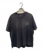 stussyステューシー）の古着「80s~90s royal goodsプリントTシャツ」｜ブラック