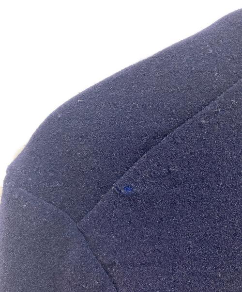 COMME des GARCONS（コムデギャルソン）COMME des GARCONS (コムデギャルソン) カットオフ切替2Ｂジャケット ブルー×ブラック サイズ:Sの古着・服飾アイテム