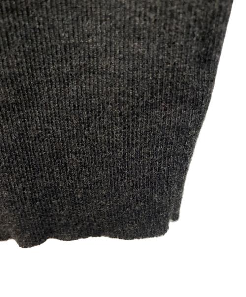 HERMES（エルメス）HERMES (エルメス) 総柄ツイルブラウス グレー サイズ:34の古着・服飾アイテム