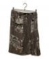 HERMES（エルメス）の古着「総柄シルクスカート」｜グレー