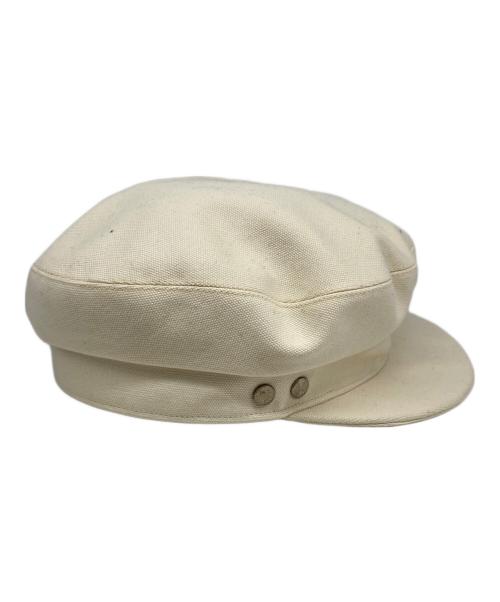 HERMES（エルメス）HERMES (エルメス) キャスケット ホワイト サイズ:57の古着・服飾アイテム