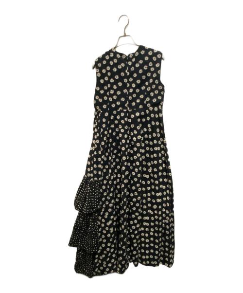 freada（フリーダ）freada (フリーダ) アシメティアードワンピース ブラック サイズ:ｆｒｅｅの古着・服飾アイテム