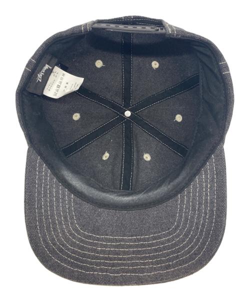 stussy（ステューシー）stussy (ステューシー) キャップ ブラックの古着・服飾アイテム
