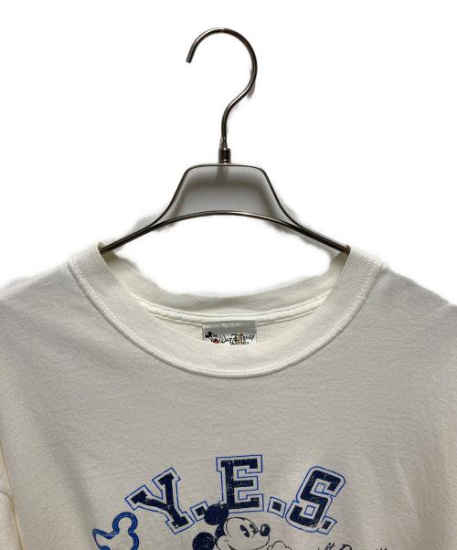 DISNEY（ディズニー）DISNEY (ディズニー) Tシャツ ホワイト サイズ:サイズ詳細参照の古着・服飾アイテム
