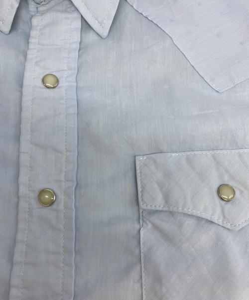 USED（ユーズド）USED (ユーズド) 80’Ｓ ヴィンテージシャツ ブルー サイズ:XLの古着・服飾アイテム