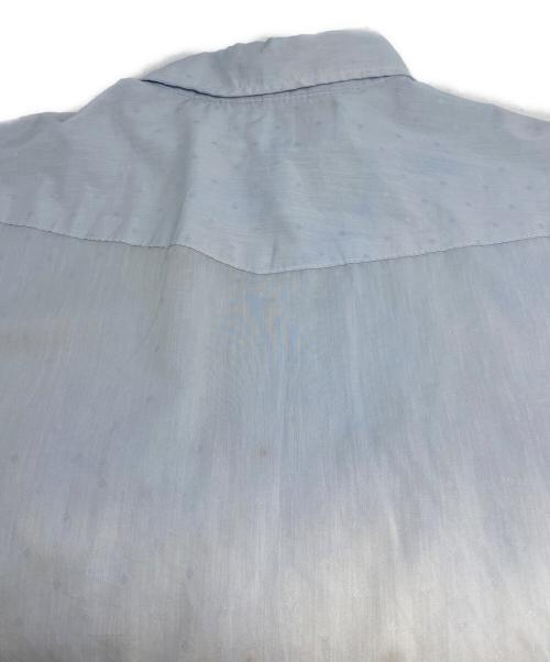 USED（ユーズド）USED (ユーズド) 80’Ｓ ヴィンテージシャツ ブルー サイズ:XLの古着・服飾アイテム