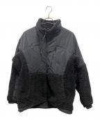 lanternランタン）の古着「Military Boa Fleece Blouson」｜ブラック
