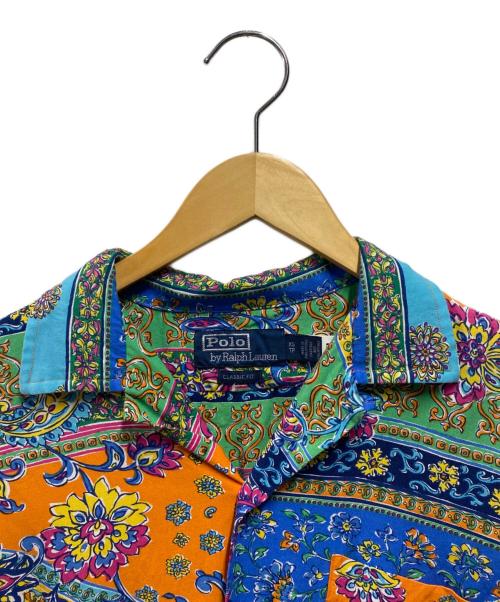 POLO RALPH LAUREN（ポロ・ラルフローレン）POLO RALPH LAUREN (ポロ・ラルフローレン) オープンカラーシャツ マルチカラー サイズ:ＸＳの古着・服飾アイテム