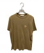 maison kitsuneアシッドメゾンキツネ）の古着「CHILLAX FOX PATCH Tシャツ」｜ブラウン