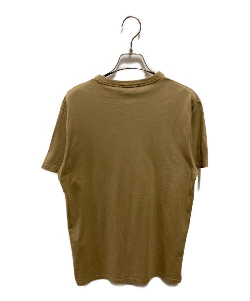 maison kitsune（アシッドメゾンキツネ）maison kitsune (メゾンキツネ) CHILLAX FOX PATCH Tシャツ ブラウン サイズ:XSの古着・服飾アイテム