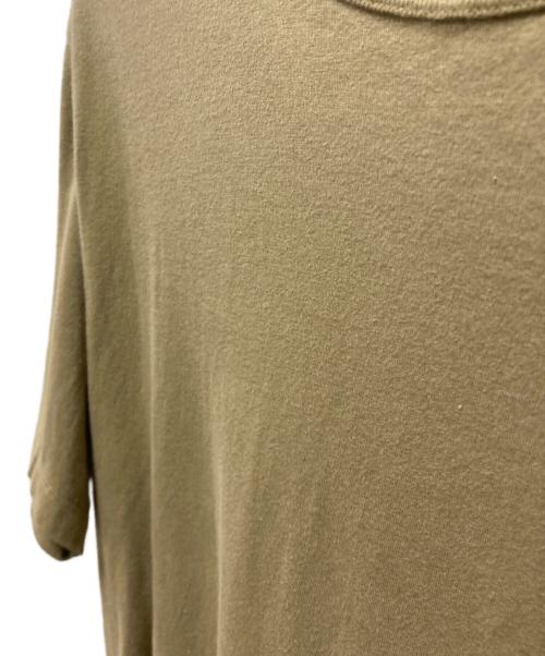 maison kitsune（アシッドメゾンキツネ）maison kitsune (メゾンキツネ) CHILLAX FOX PATCH Tシャツ ブラウン サイズ:XSの古着・服飾アイテム